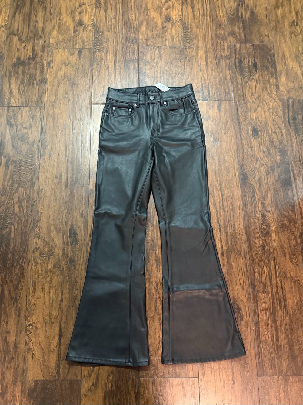 American eagle faux leather pants